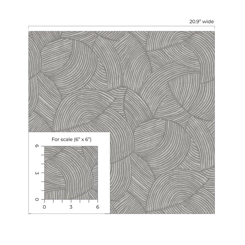 Seabrook Designs Stellara Palms Non-Woven Unpasted Wallpaper