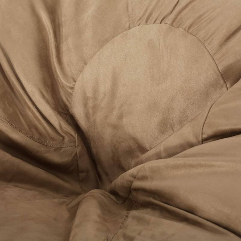 Comfortable High-Density Foam Bean Bag Chair for Kids and Adults, with Removable Microsuede Cover