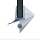 preview thumbnail 8 of 18, ELEGANT Shower Door Sweep Bottom Wipe Drip Waterproof Seal Strips