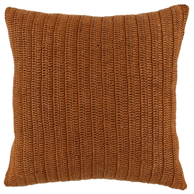 Kosas Home Marcie Knitted 22-inch Throw Pillow