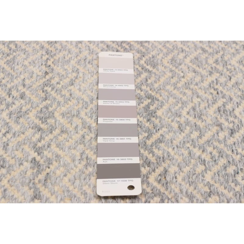 Nevada Grey Kilim 4'10" x 7'9" - 4'10 x 7'9