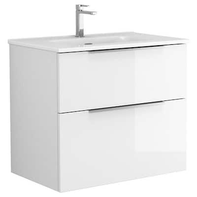 WS Bath Collections Dalia C70 Dalia 28" Wall Mounted Single Basin