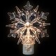 preview thumbnail 3 of 4, 3D Snowflake Christmas Night Light - 6" - Clear