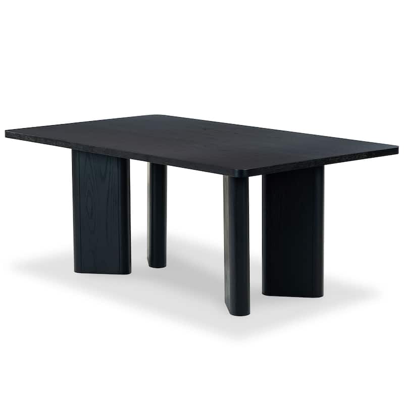 SAFAVIEH Couture Barnard Rectangle Wood Dining Table - 72"W x 42"D x 30"H