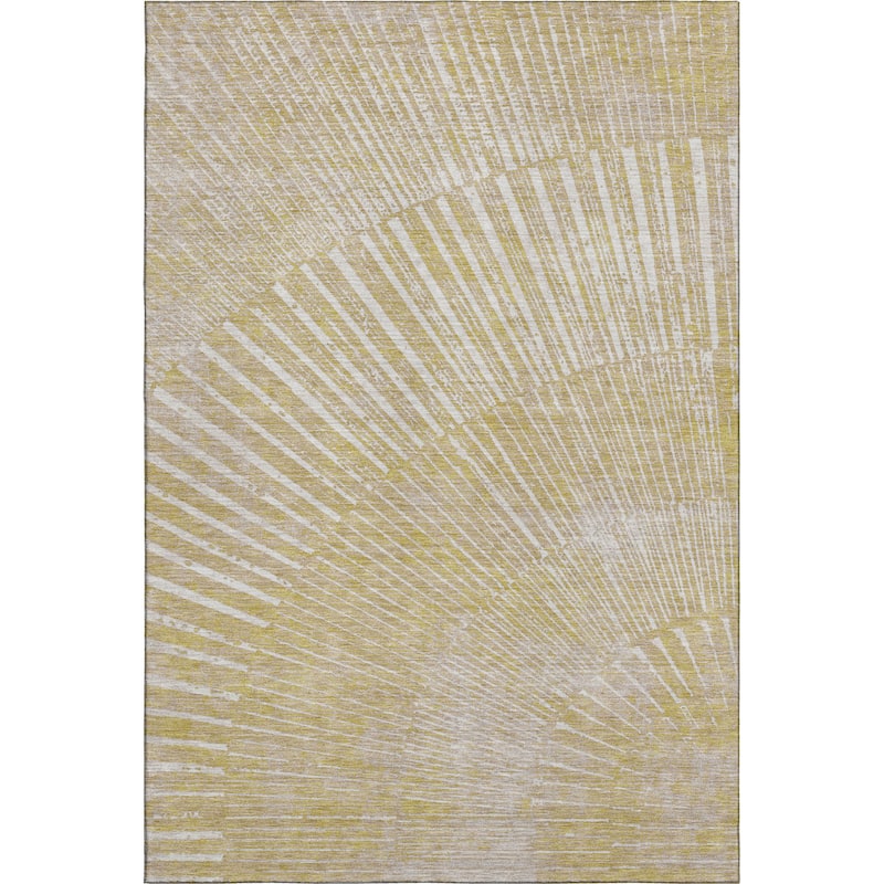 Premium Washable Super Soft Modern Starburst Mayfield Rug