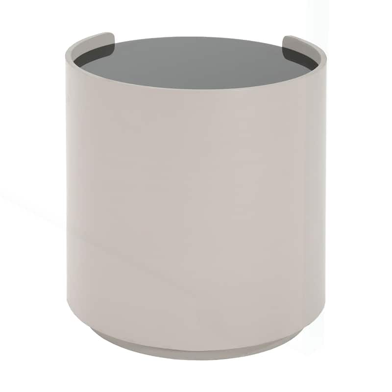 Chic Double-Layer Storage Side Table with Modern Design for Versatile Use