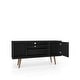 preview thumbnail 11 of 14, Liberty Mid-century Modern 5-shelf TV Stand