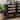 Shirin Mid-Century Beige Fabric and Black Wood 3-Drawer Chest