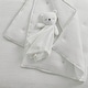 preview thumbnail 5 of 3, Cloud Muslin White/White 5pc Bedding Set - Levtex Baby