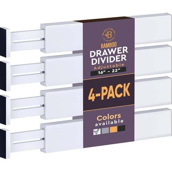 dresser drawer dividers Shop Drawer Organizer Set