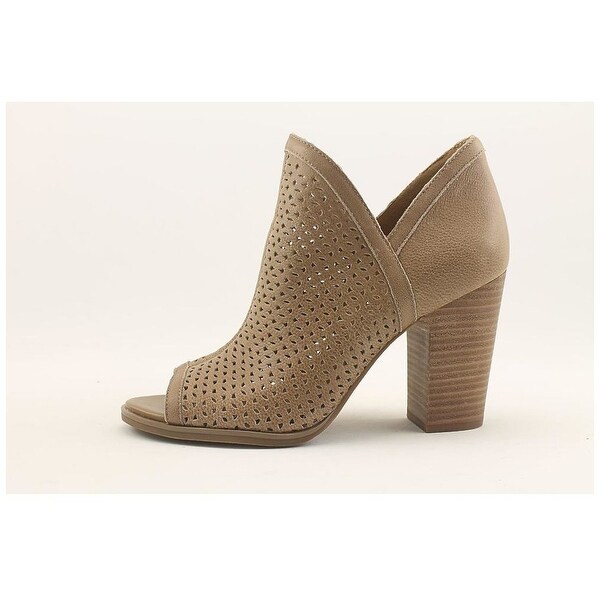 lucky brand open toe ankle boots