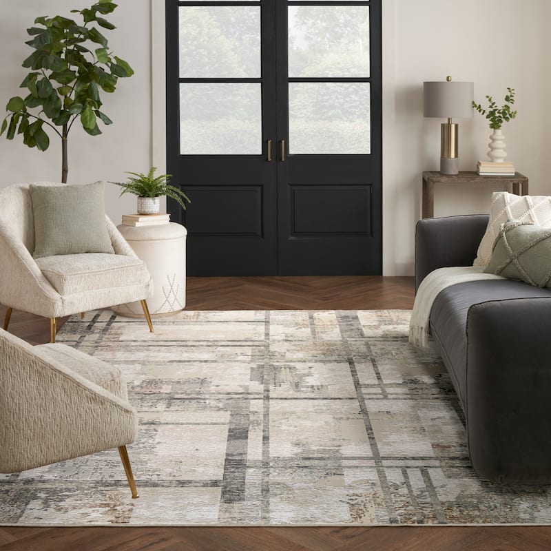 Nourison Eco-Friendly Indoor Abstract Area Rug