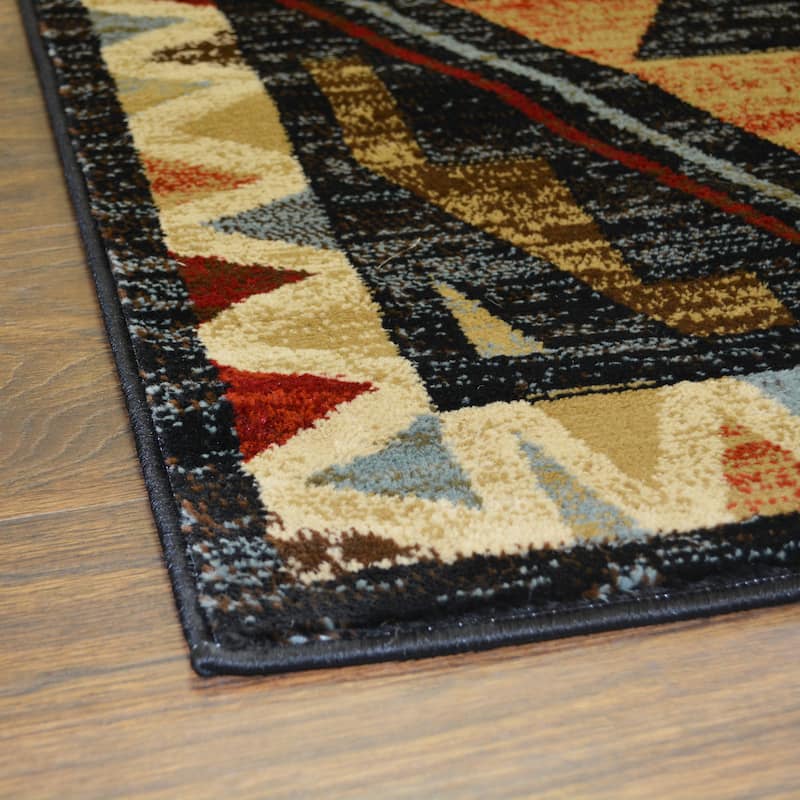 Hearthside Southwest Diamond Rug