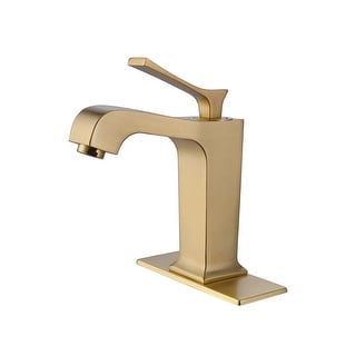 Single Handle Bathroom Sink Faucet 1 Holes Bathroom Faucet Modern Deck ...