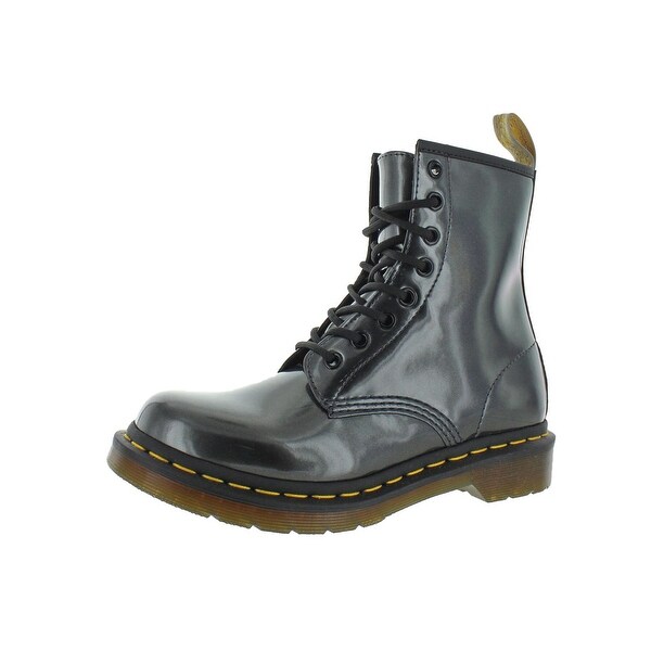dr martens vegan chrome red