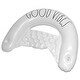 preview thumbnail 3 of 3, Rae Dunn: Good Vibes Chair Lounger -55"x36" Water & Pool Inflatable, CocoNut Float, Drifter & Relaxation Chair, Ages 8+ - Multi