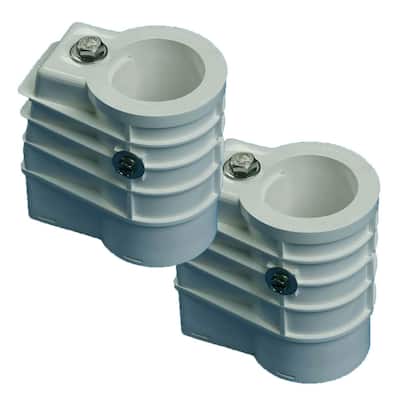 Saftron Chemical Resistant Cool High Impact Polymer Anchor Sockets (2 Pack) - 2
