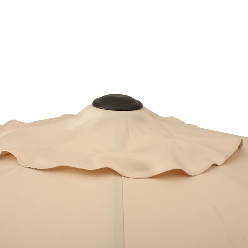 Holme 9-foot Steel Market Patio Umbrella with Tilt-and-Crank