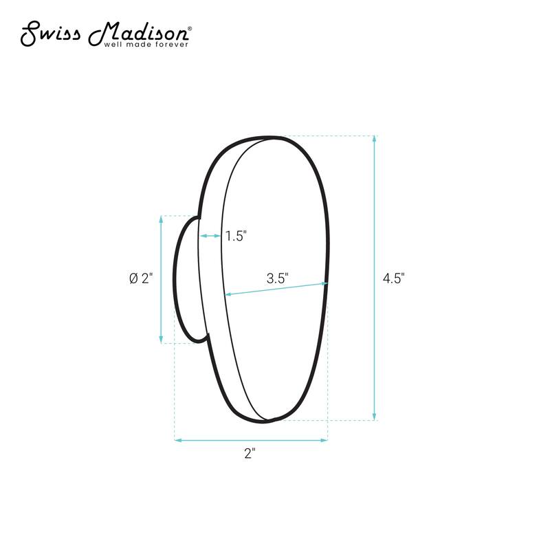 Plaisir Concrete Bathroom Robe Hook In Terracotta