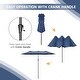 preview thumbnail 12 of 43, Ainfox 15Ft Patio Umbrella with Crank Without Base