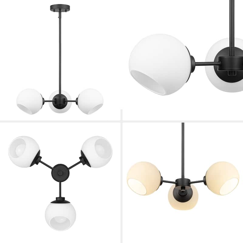 Prominence Home Stoll Chandelier with Opal Glass