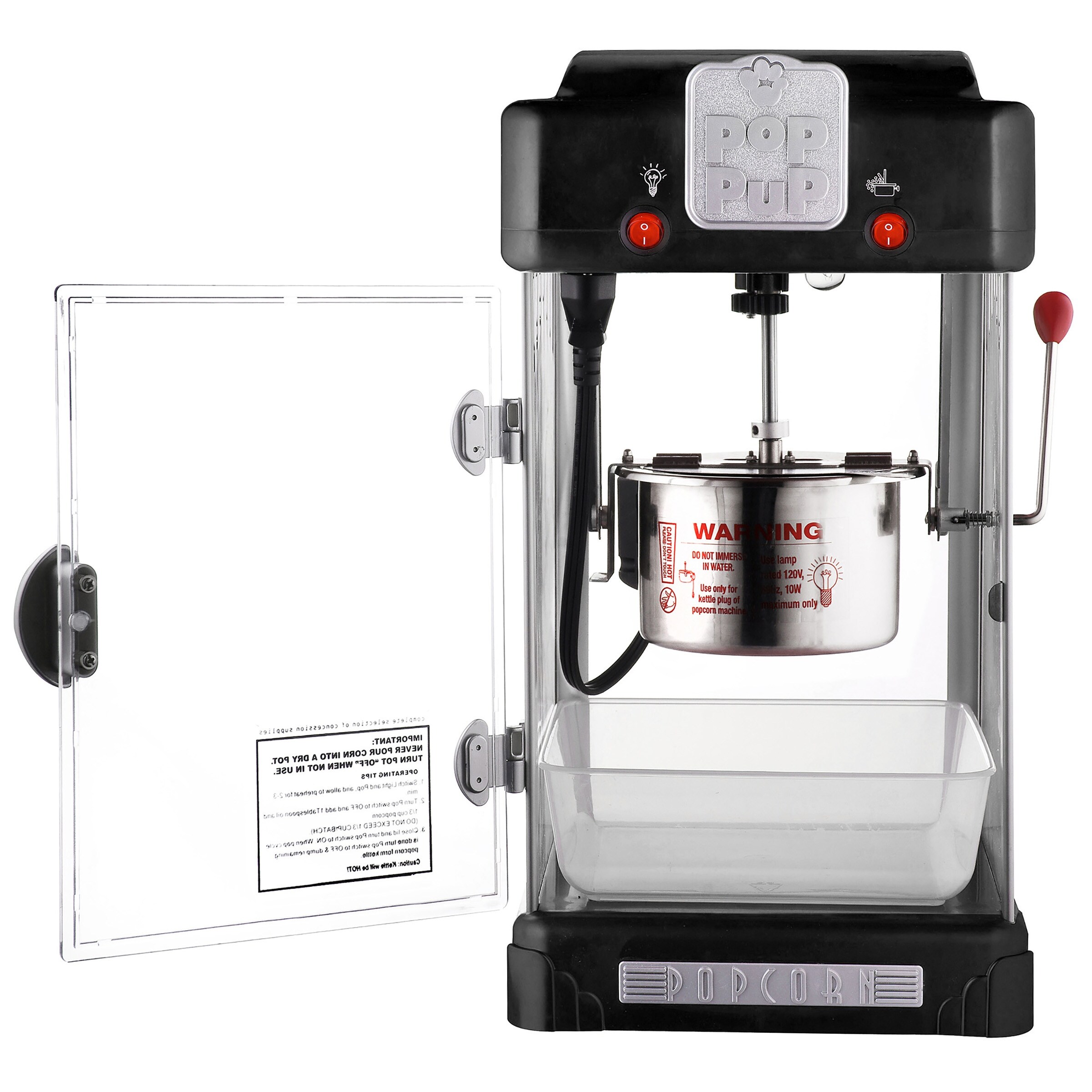 pop pup popcorn machine