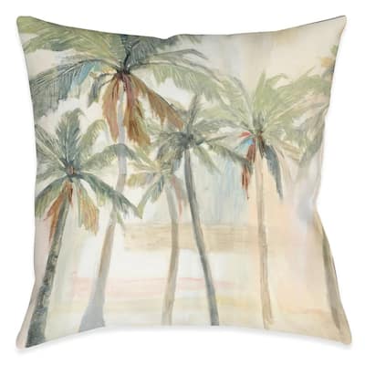 Laural Home The Palms Beach Outdoor Decorative Pillow