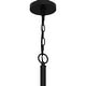 preview thumbnail 5 of 6, Abner 18-Light Matte Black Chandelier
