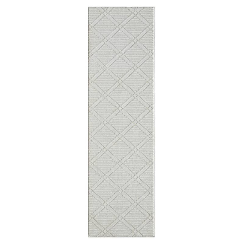Luxe Weavers Geometric Diamond Shaped Area Rug, Medium Pile Indoor Carpet