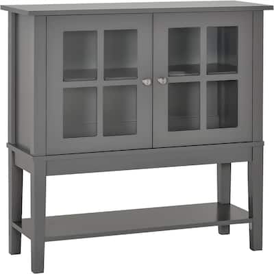 Modern Sideboard Buffet Cabinet - 31.5" L x 11'W x 33" H