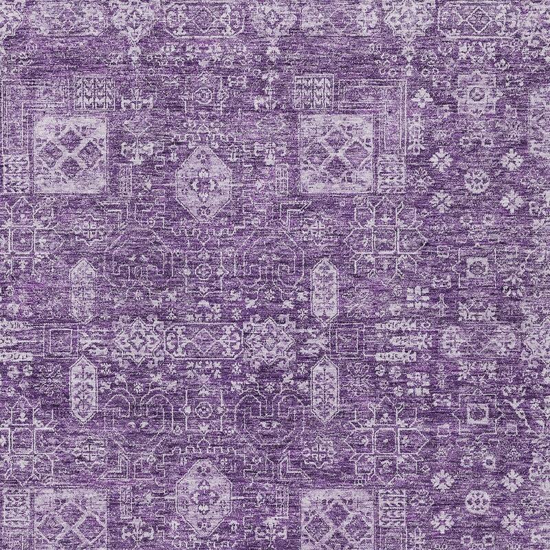 HomeRoots Oriental Transitional Rectangle Outdoor Rug