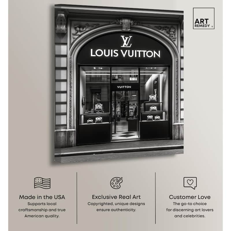 House of Vuitton I Canvas by Art Remedy, Gallery Wrapped