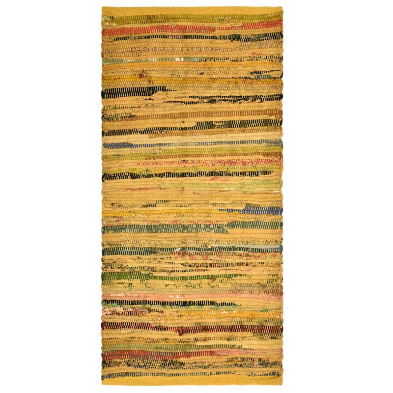 Fabstyles Premium Cotton Handmade Area Rag Rug Living Room, Hallway