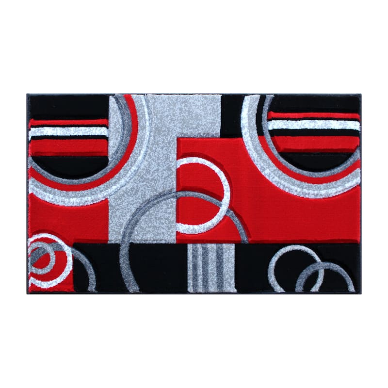 Modern Geometric Design Abstract Area Rug