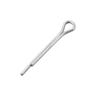 Split Cotter Pin - Carbon Steel 2-Prongs Silver Tone 50Pcs - Silver ...