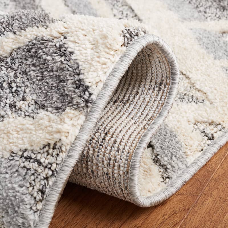 Martha Stewart Lucia Shag Bosiljka Contemporary Rug - 8' x 10'