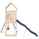 preview thumbnail 17 of 19, vidaXL Swing Set Outdoor Backyard Wooden Playground Equipment for Kids Age 3-8
