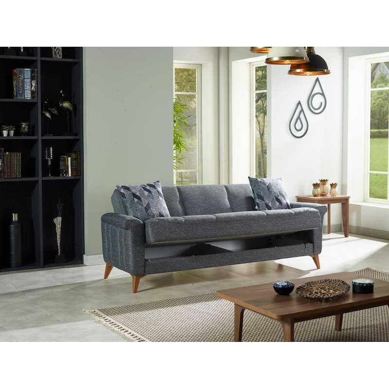 Royce Modern One Sofa And Two Chairs Living Room Set