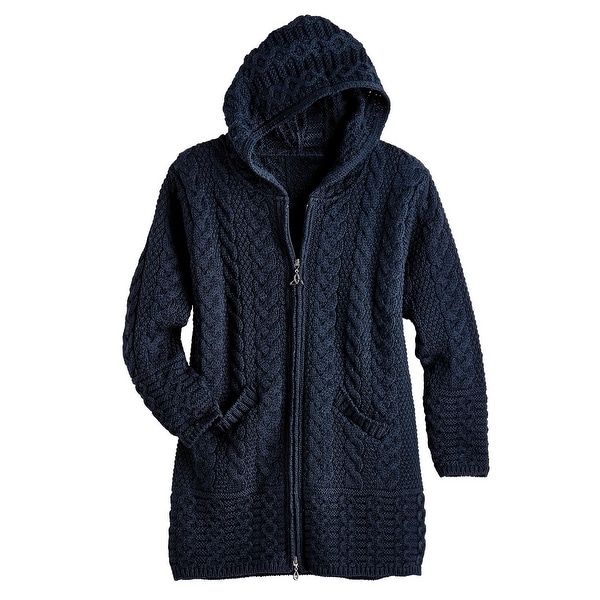 hooded knitwear womens