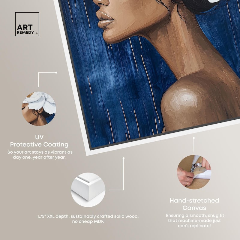 Floral Goddess II Canvas by Art Remedy