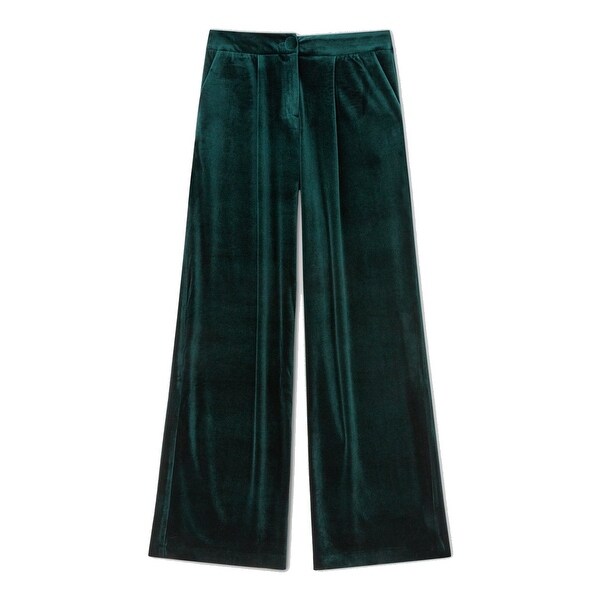 women's velvet dress pants