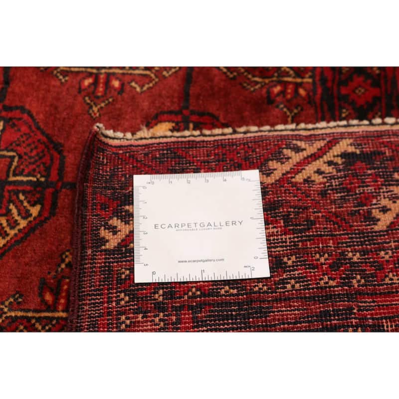 Teimani Red Rug 3'11" x 5'9" - 3'11 x 5'9
