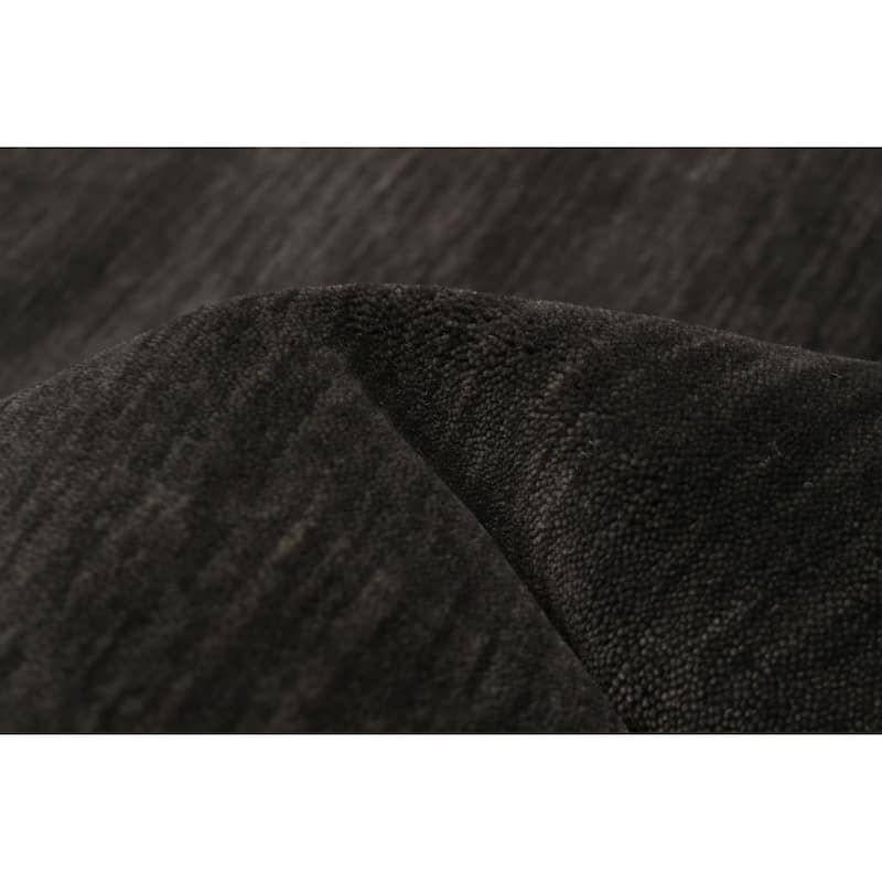 Kashkuli Gabbeh Grey Rug 8'3" x 9'8" - 8'3 x 9'8