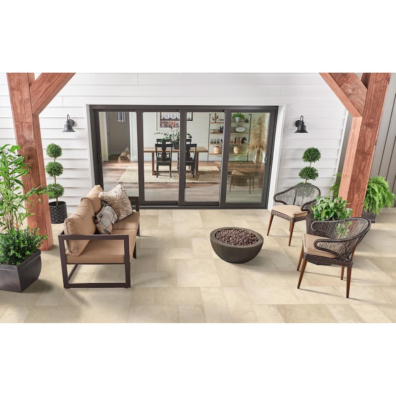 Ackland AKLNPPTM-CA 12" x 24" Rectangle Exterior Paver Tile - Matte