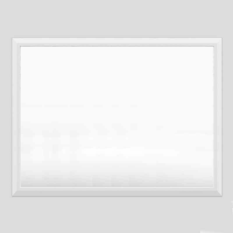 KIOTEE Full size Metal Bathroom Mirror with 5-Year Warranty