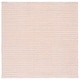 preview thumbnail 85 of 84, SAFAVIEH Handmade Flatweave Montauk Adrian Casual Cotton Rug 6' Square - Orange/Ivory - Square