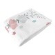 preview thumbnail 6 of 4, Floral Rose Flowers Girl Baby Monthly Milestone Blanket - Blush Pink Teal Aqua Blue Grey Pop Flower Boho Shabby Chic Watercolor