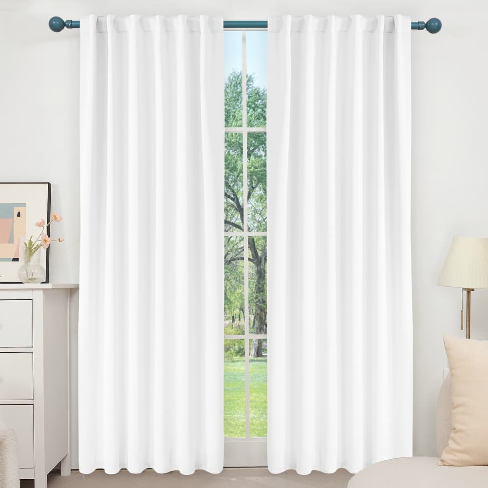 Deconovo Back Tab Blackout Curtains (2 Panel)