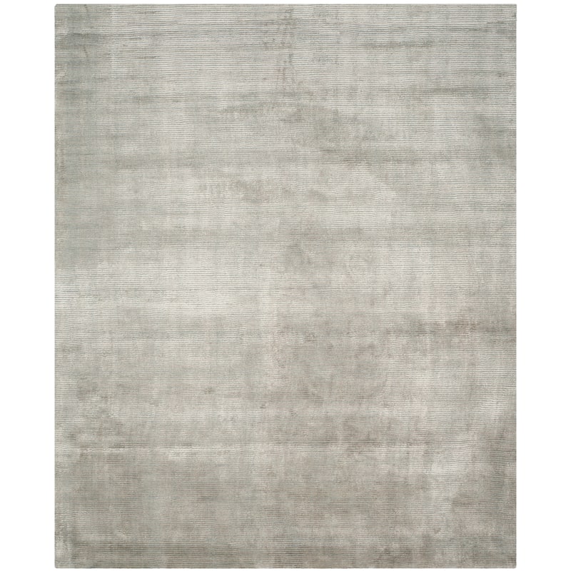 SAFAVIEH Handmade Mirage Helly Modern Abstract Viscose Rug - 8' x 10' - Grey