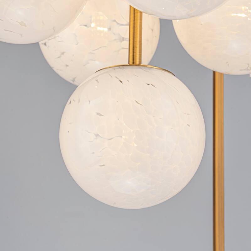 Diana 5-Light Contemporary Foyer Hall Chandelier - 18 in.Wide